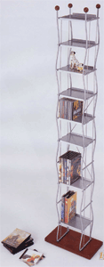  -   TWIST 00-40 CD TOWER 196 CD, 66 VDO, 132 DVD Al. Metallic